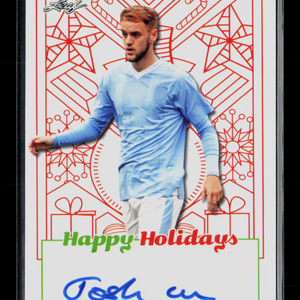 2023 Leaf Happy Holidays Josh Adam #BA-JA1 Auto