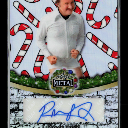 2025 Leaf Metal Pop Century Randy Quaid 3/15 #BA-RQ1 Auto