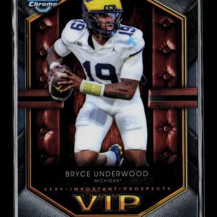 2026 Bowman Chrome University Bryce Underwood #VIP-13