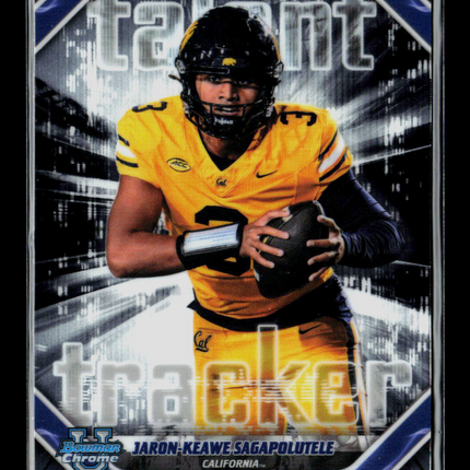 2026 Bowman Chrome Talent Tracker Jaron-Keawe Sagapolutele #TT-2