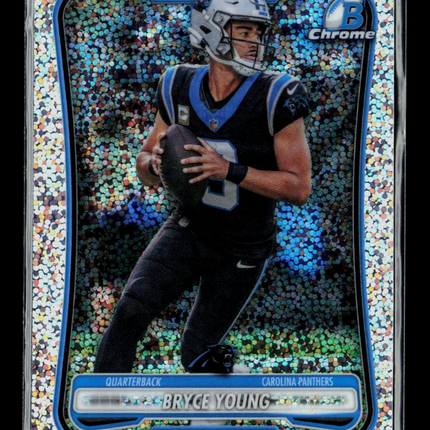 2026 Topps Bowman Chrome Bryce Young #BCV-13 Speckle Refractor