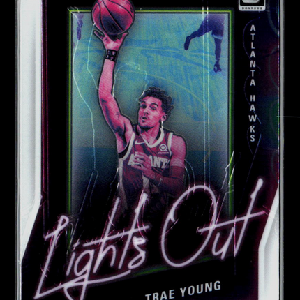 2021 Panini Donruss Optic Lights Out Trae Young #4