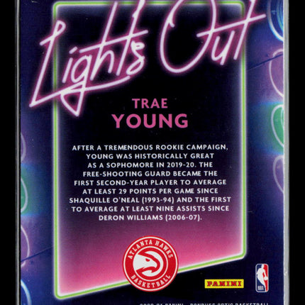 2021 Panini Donruss Optic Lights Out Trae Young #4