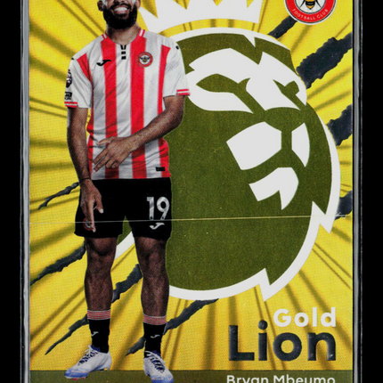 2025 Topps Premier League Gold Lion Bryan Mbeumo #GL 4