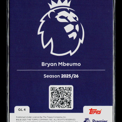 2025 Topps Premier League Gold Lion Bryan Mbeumo #GL 4