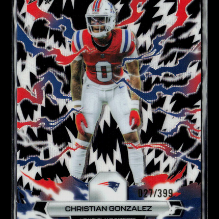 2026 Topps Resurgence Football Christian Gonzalez #68 027/399