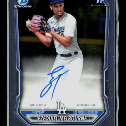 2026 Bowman Chrome Ezequiel Melbourne #CPA-EM Auto