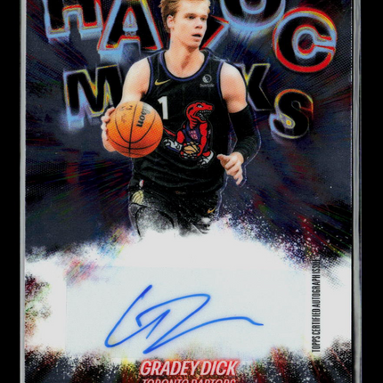 2026 Topps Chrome Updates Gradey Dick #HM-GD Auto