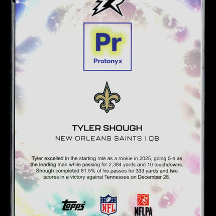 2026 Topps Rip Protonyx Tyler Shough #PT-12 RC 063/425