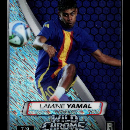 2025 Wild Card Wild Chrome Lamine Yamal #WCHX-LY3 7/9