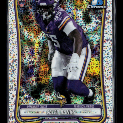 2026 Topps Bowman Chrome Caleb Banks Speckle #BCV-199 RC