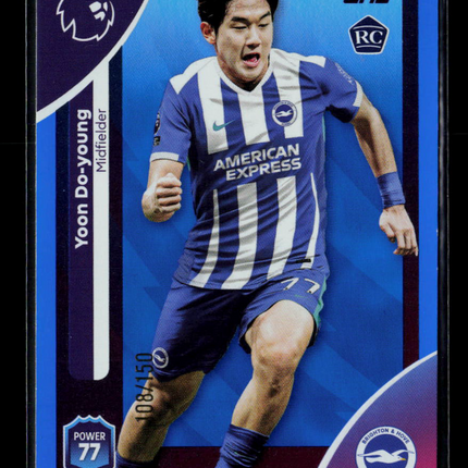 2025 Topps Premier League Yoon Do-young #81 Blue RC 108/150