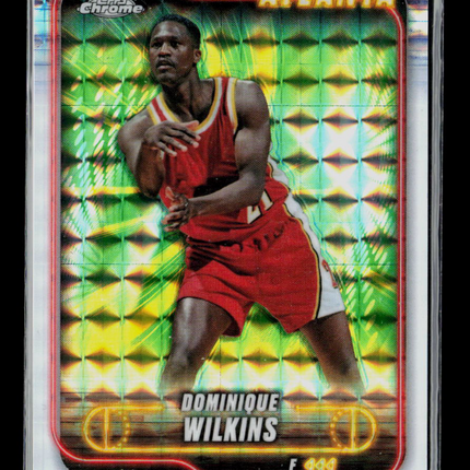 2025 Topps Chrome Dominique Wilkins #39 02/10
