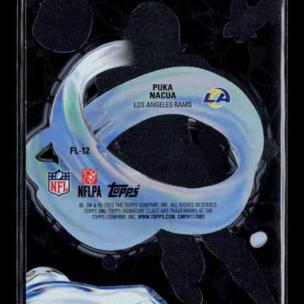 2025 Topps Signature Class Puka Nacua #FL-12