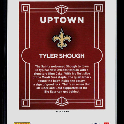 2025 Panini Donruss Optic Tyler Shough Uptown #24 RC