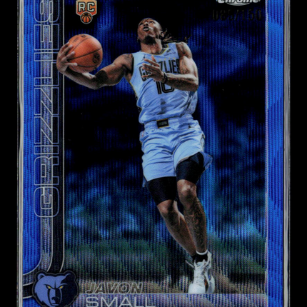 2026 Topps Chrome Javon Small #199 Blue Wave RC /150