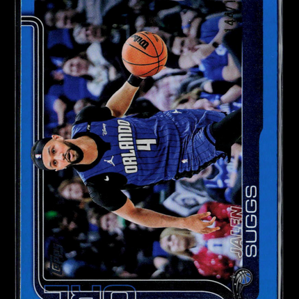 2025 Topps Jalen Suggs #92 Blue 144/150