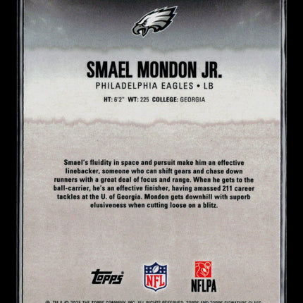 2025 Topps Signature Class Smael Mondon Jr. #217 RC 058/225