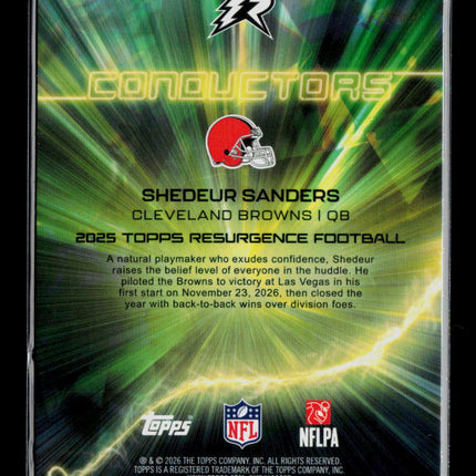 2026 Topps Resurgence Shedeur Sanders #C-18 RC