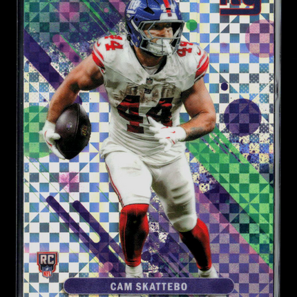 2025 Topps Finest Cam Skattebo #18 RC X Fractor