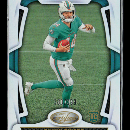 2025 Panini Certified Football Quinn Ewers #111 380/399 RC