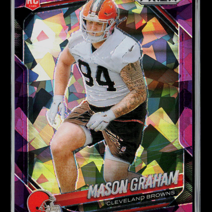2025 Panini Prizm Football Mason Graham #354 RC /225