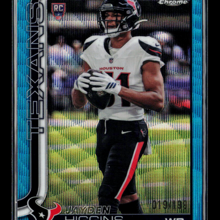 2025 Topps Chrome Jayden Higgins #343 RC /199
