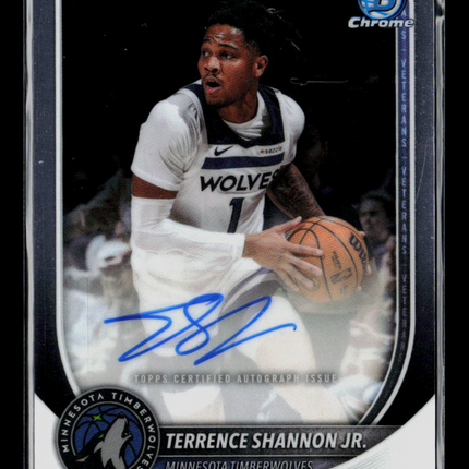 2025 Topps Bowman Chrome Basketball Terrence Shannon Jr. #BCA-TSJ Auto