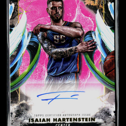 2025 Topps Inception Isaiah Hartenstein #AC-IH Magenta Auto /99