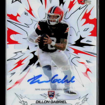 2026 Topps Rip Dillon Gabriel #123 RC Auto