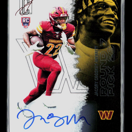 2025 Topps Signature Class Jacory Croskey-Merritt #235 RC Auto