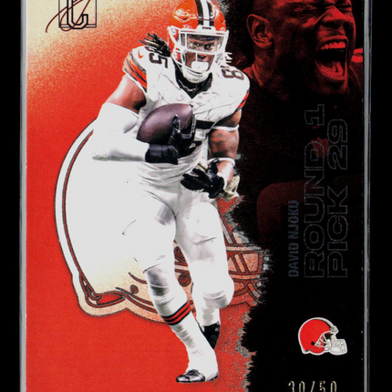 2025 Topps Signature Class David Njoku #71 30/50
