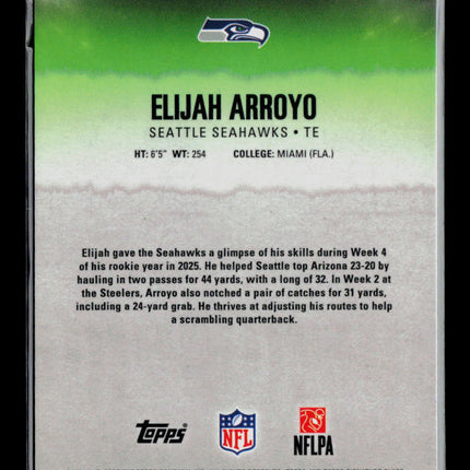 2025 Topps Signature Class Elijah Arroyo #136 RC 38/50