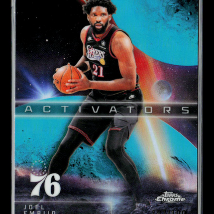 2026 Topps Chrome Activators Joel Embiid #AC-16 187/199