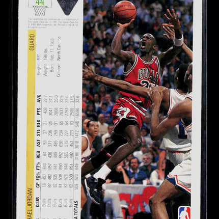1991 Upper Deck Michael Jordan #44