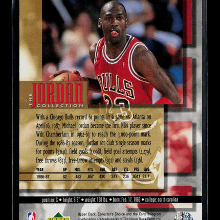 1995 Upper Deck Collector's Choice Michael Jordan #JC2