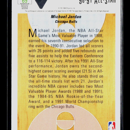1991 Upper Deck Michael Jordan #69