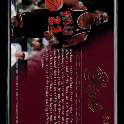 1996 Flair Michael Jordan #235
