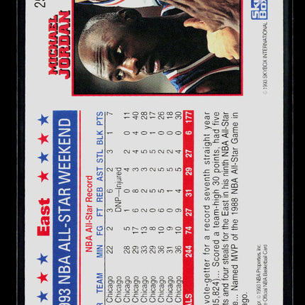 1993 NBA Hoops Michael Jordan #257
