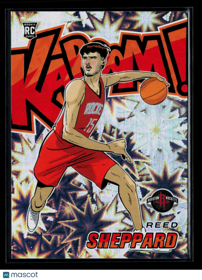 2025 Panini Revolution Kaboom! Reed Sheppard #18 RC