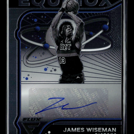 2023 Panini Flux James Wiseman #EA-JWM Auto