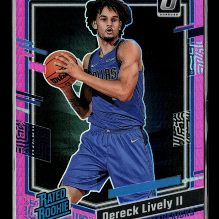 2024 Panini Donruss Optic Dereck Lively II #245 Pink