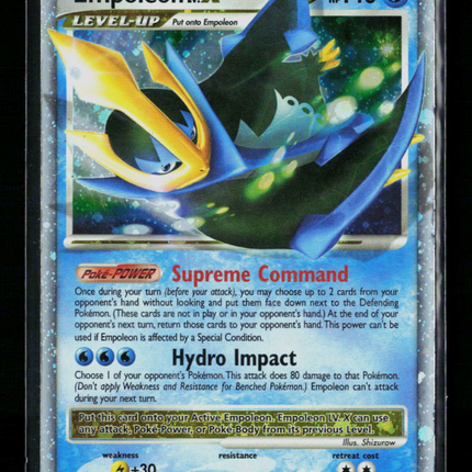 Pokemon 2010 Diamond & Pearl Empoleon LV.X #DP11