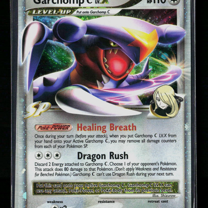 Pokemon 2009 DP Garchomp C LV.X #DP46 Promo