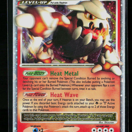 Pokemon 2008 DP Heatran LV.X #DP31 Promo