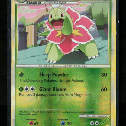 Pokemon 2014 HeartGold & SoulSilver Meganium #26/123