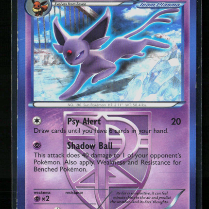 Pokemon 2013 Plasma Freeze Espeon #48/116