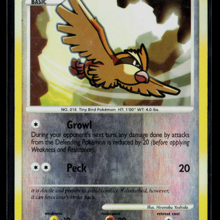 Pokemon 2011 Secret Wonders Pidgey #99/132