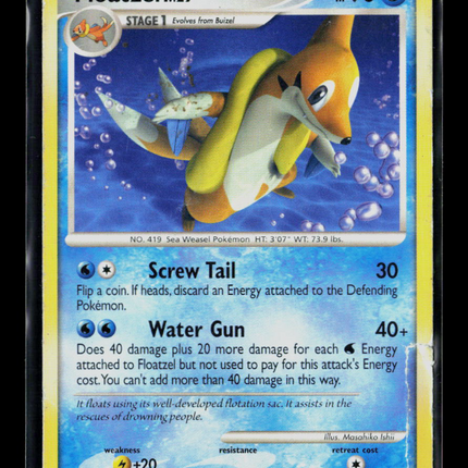 Pokemon 2010 Diamond & Pearl Floatzel #26/130