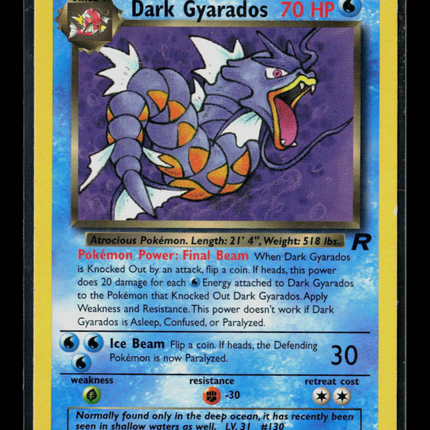 Pokemon 2000 Team Rocket Dark Gyarados #25/82